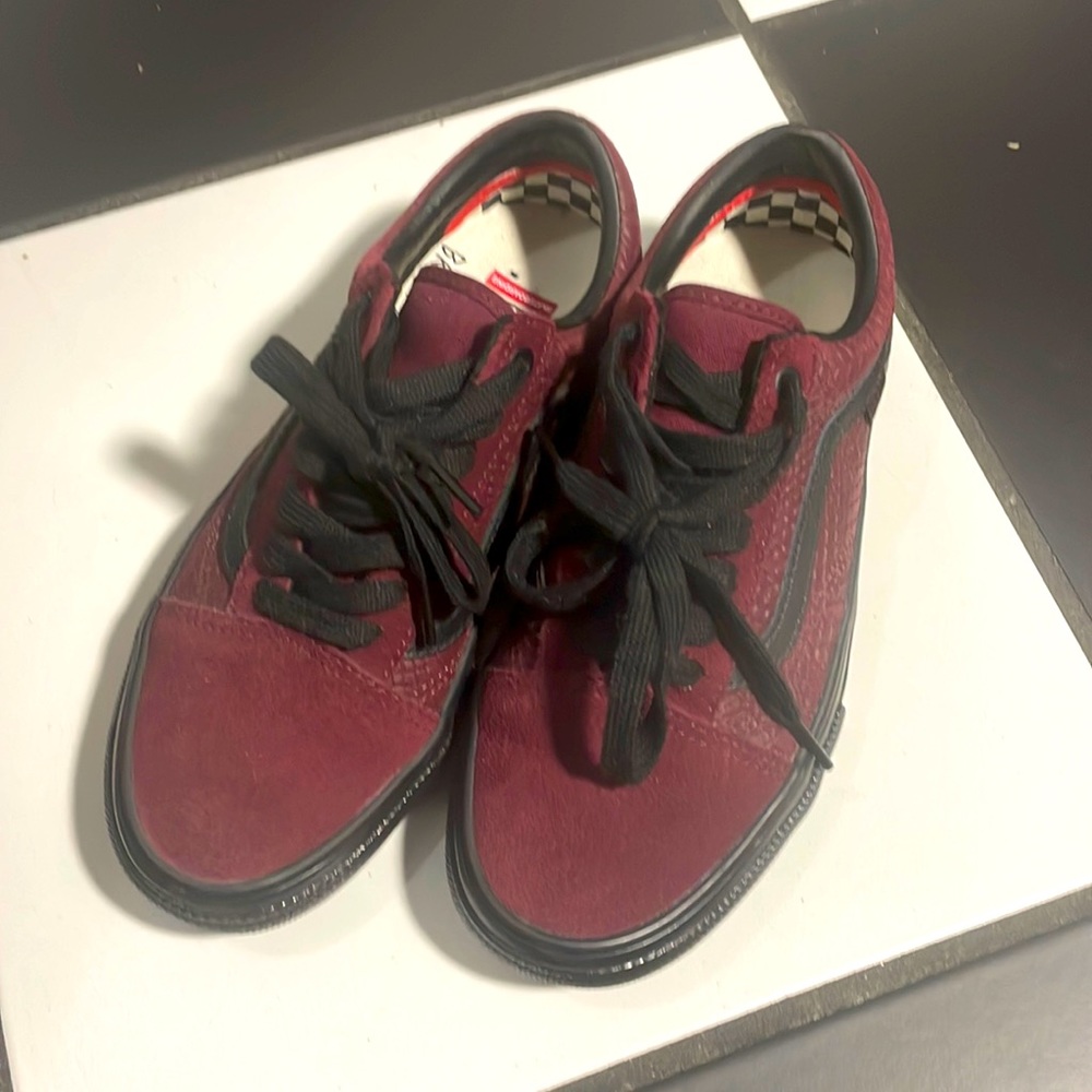 Vans Breana Greering Burgundy Vans